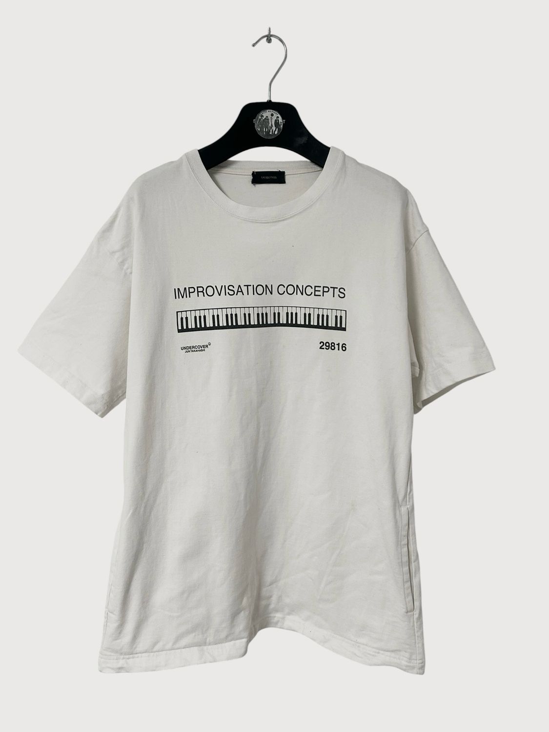 Undercover by Jun Takahashi SS2017 “Improvisation Concepts” Piano T-Shirt