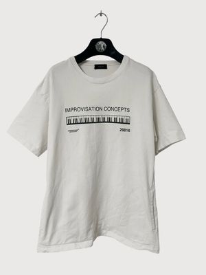 Undercover by Jun Takahashi SS2017 “Improvisation Concepts” Piano T-Shirt