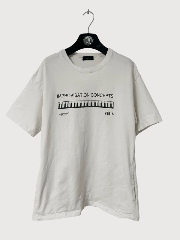 Undercover by Jun Takahashi SS2017 “Improvisation Concepts” Piano T-Shirt