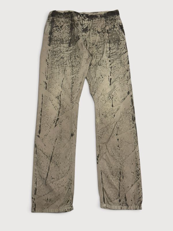 Dolce &amp; Gabbana 2008 Skull Print Jeans