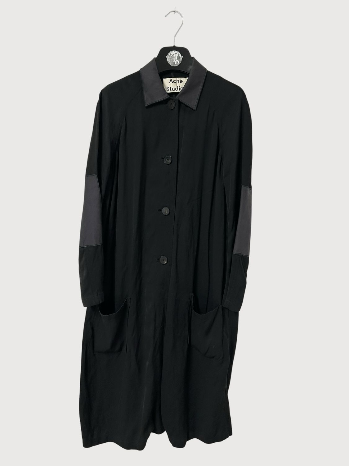 Acne Studios SS2015 Joyce Li Contrast Panel Wool coat