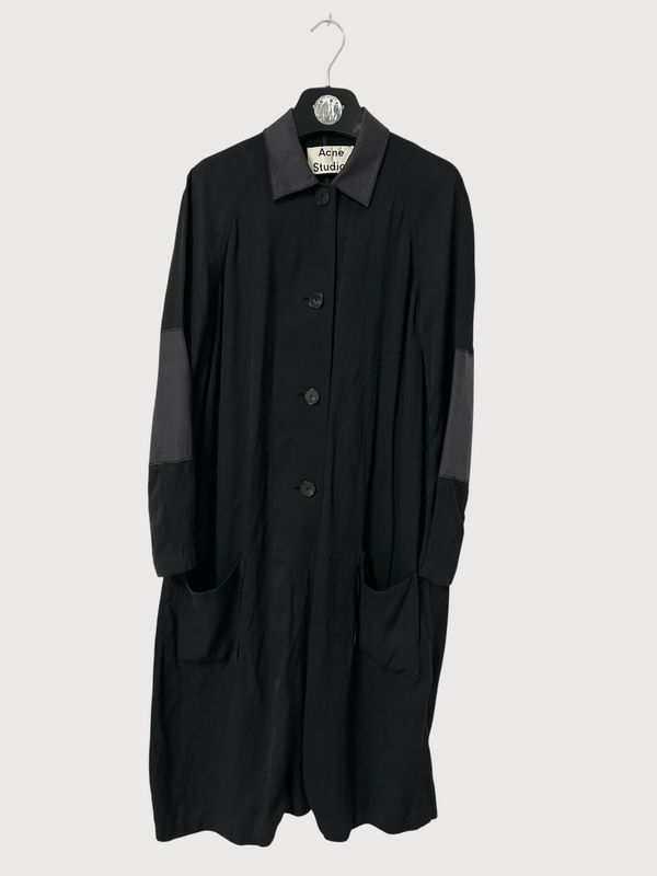Acne Studios SS2015 Joyce Li Contrast Panel Wool coat
