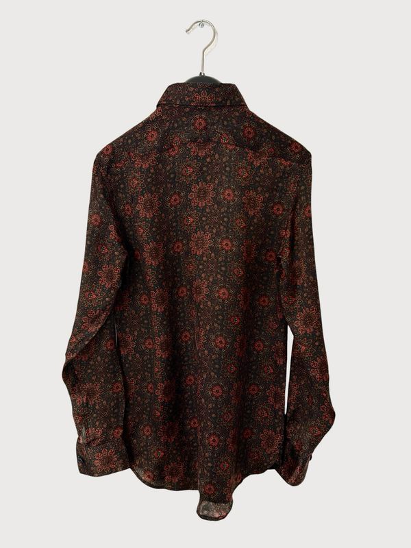 Saint Laurent Paris FW2018 Sample Paisley Shirt