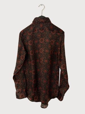 Saint Laurent Paris FW2018 Sample Paisley Shirt