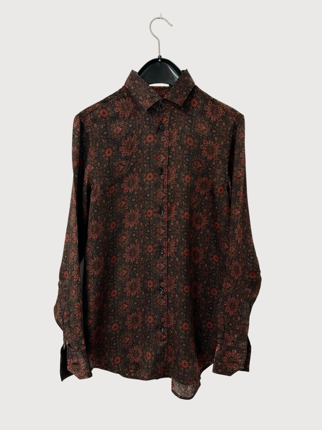 Saint Laurent Paris FW2018 Sample Paisley Shirt