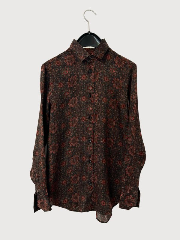 Saint Laurent Paris FW2018 Sample Paisley Shirt