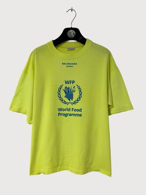 Balenciaga 2018 World Food Programme WFP T-shirt