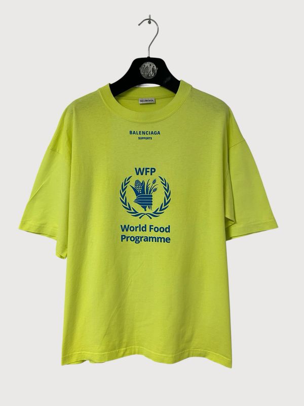 Balenciaga 2018 World Food Programme WFP T-shirt