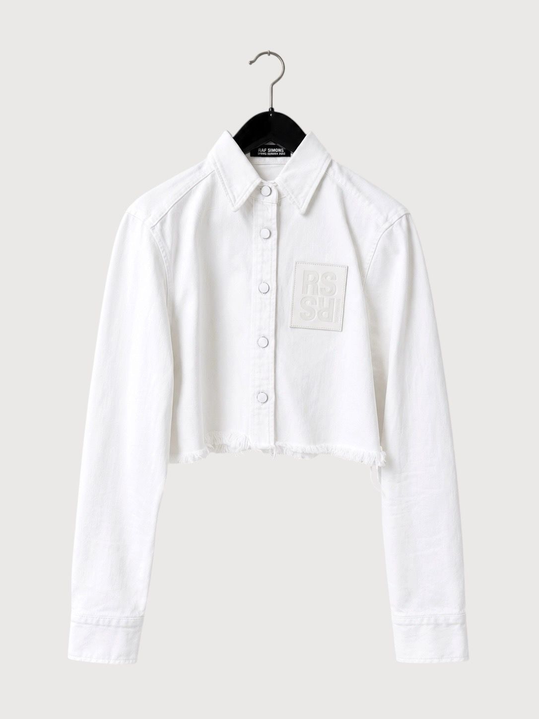 Raf Simons  SS2023 Cropped Denim Shirt