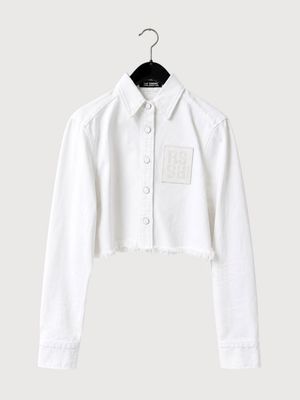 Raf Simons  SS2023 Cropped Denim Shirt