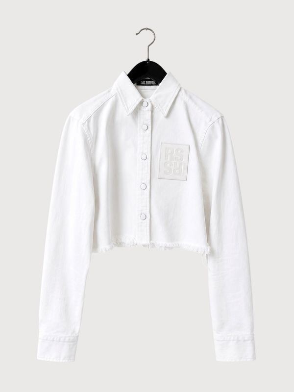 Raf Simons  SS2023 Cropped Denim Shirt