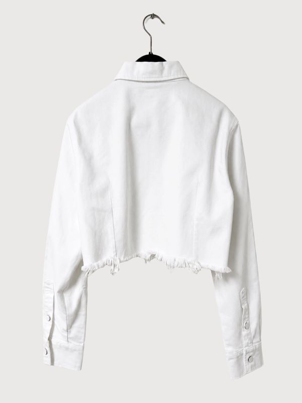 Raf Simons  SS2023 Cropped Denim Shirt