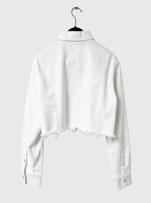 Raf Simons  SS2023 Cropped Denim Shirt