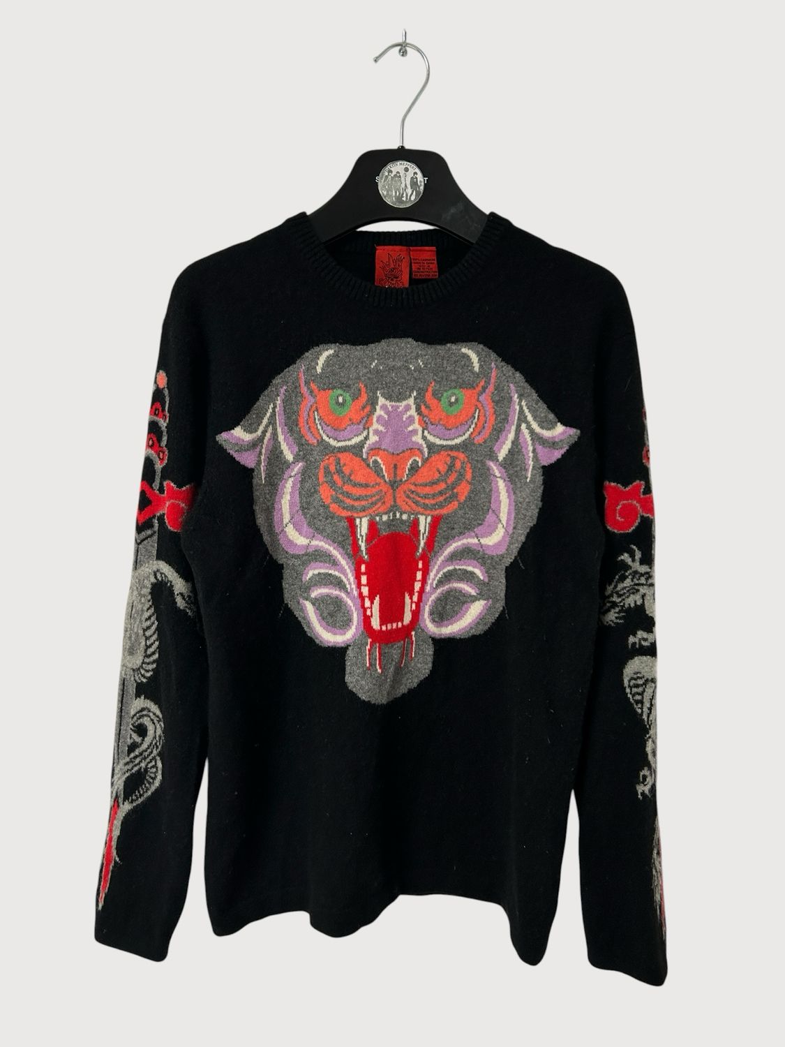 Amal Guessous  Cashmere Tiger Sweater