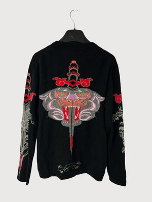 Amal Guessous  Cashmere Tiger Sweater