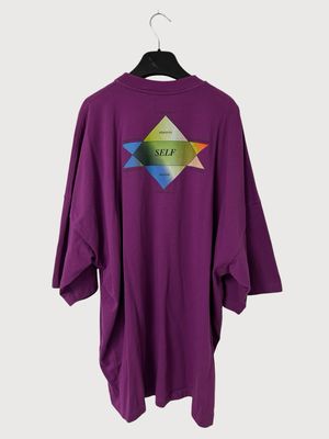 Balenciaga by Demna Gvasalia SS2018 Self Diagram Oversized T-Shirt
