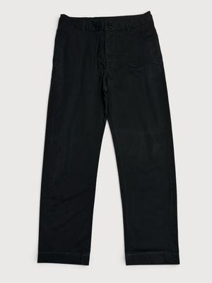 Ann Demeulemeester  Prototype Sample Double Waisted Trousers