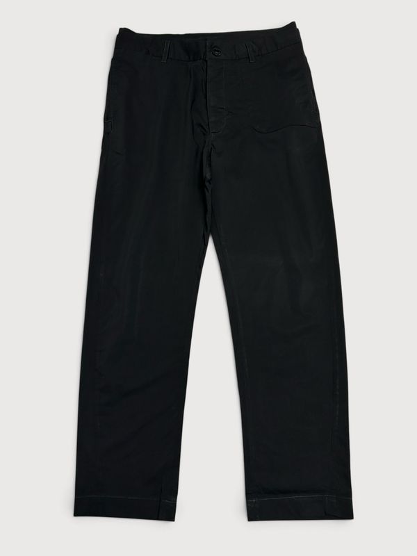 Ann Demeulemeester  Prototype Sample Double Waisted Trousers