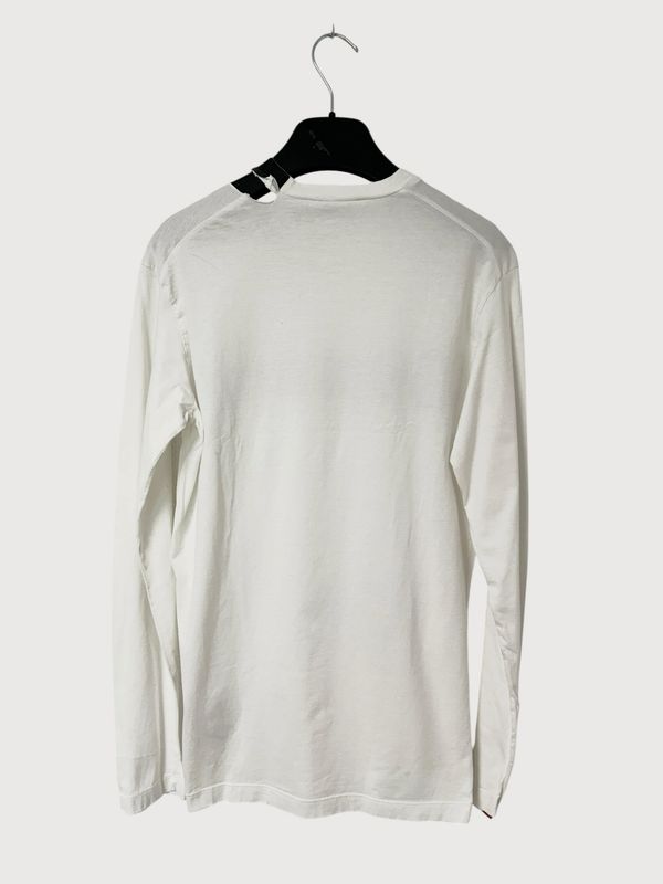 Dsquared2 SS2017 Old English Logo Cut-Out Longsleeve