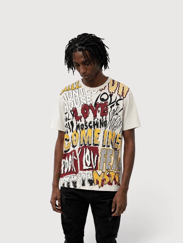 Moschino  SS2017 Comic Graphic Tshirt