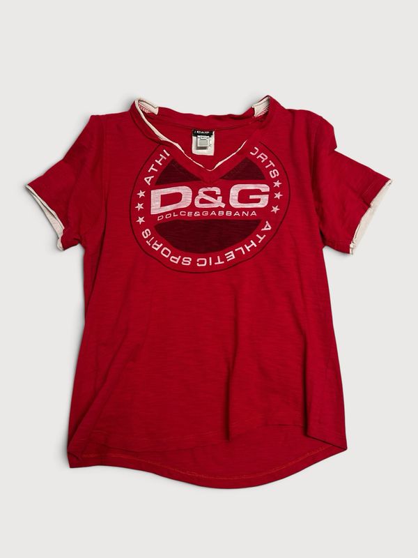 Dolce &amp; Gabbana Athletic V-Neck Tee