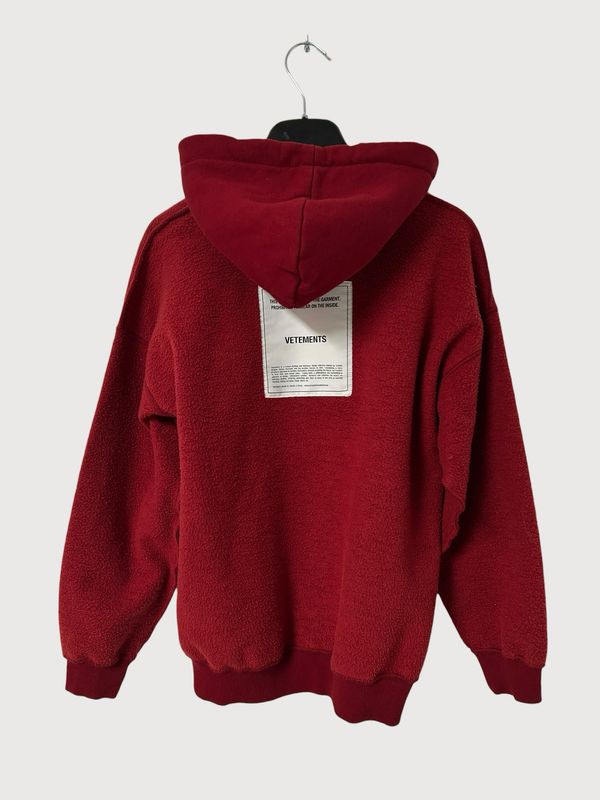 Vetements by Demna Gvasalia FW2019 Inside-Out Hoodie