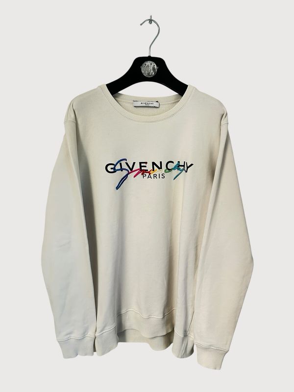 Givenchy  SS2020 Rainbow Logo Crewneck