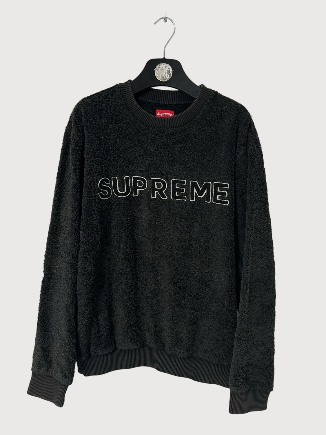 Supreme  SS17 Terry Logo Crewneck