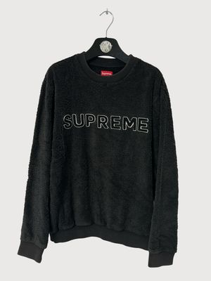 Supreme  SS17 Terry Logo Crewneck
