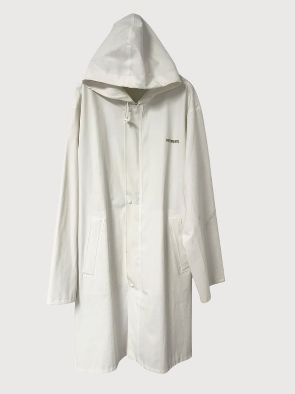 Vetements SS16 logo raincoat
