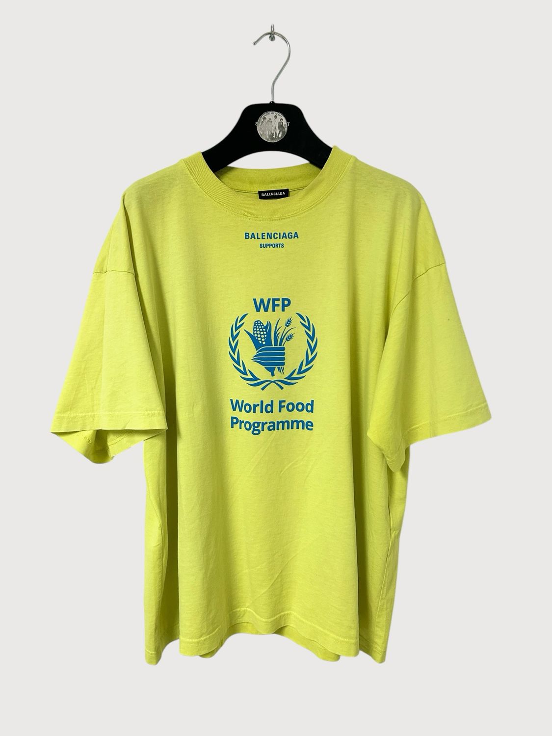 Balenciaga  FW18 WFP Logo Tee