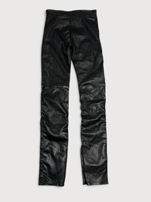 Saint Laurent by Hedi Slimane SS16 “Surf Sound” sample lamb leather pants