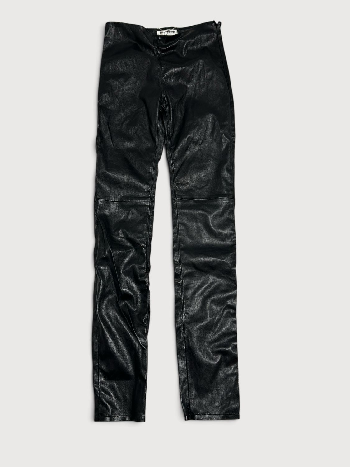 Saint Laurent by Hedi Slimane SS16 “Surf Sound” sample lamb leather pants