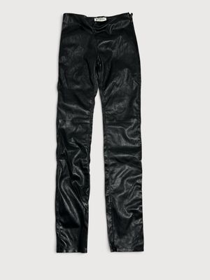 Saint Laurent by Hedi Slimane SS16 “Surf Sound” sample lamb leather pants