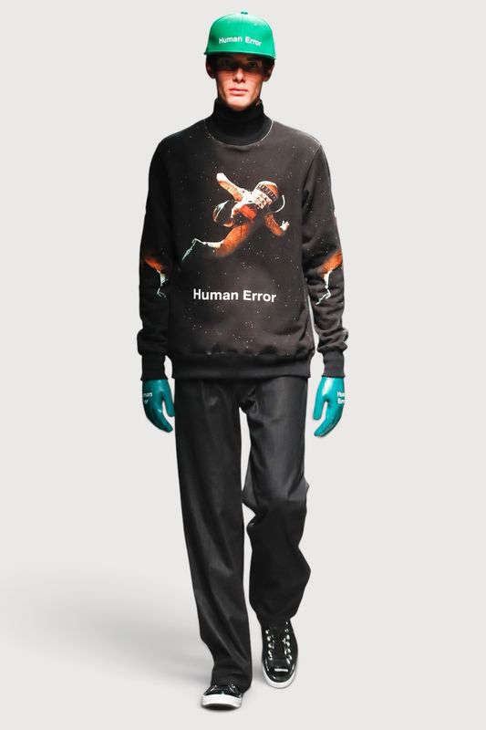 Undercover by Jun Takahashi AW2018 A Space Odyssey Human Error Sweatshirt