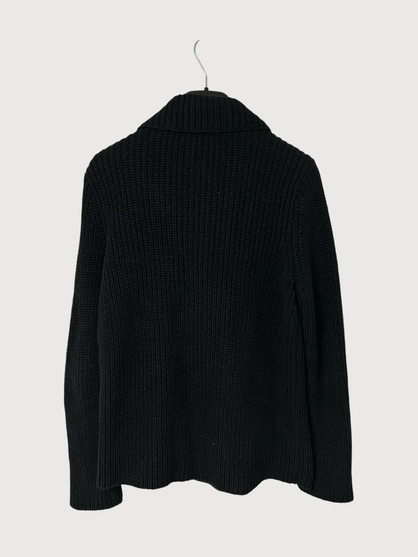 Ralph Lauren Double-Breasted Knit Jacket