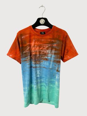Stüssy SS13 World Tour Tie Dye T-Shirt