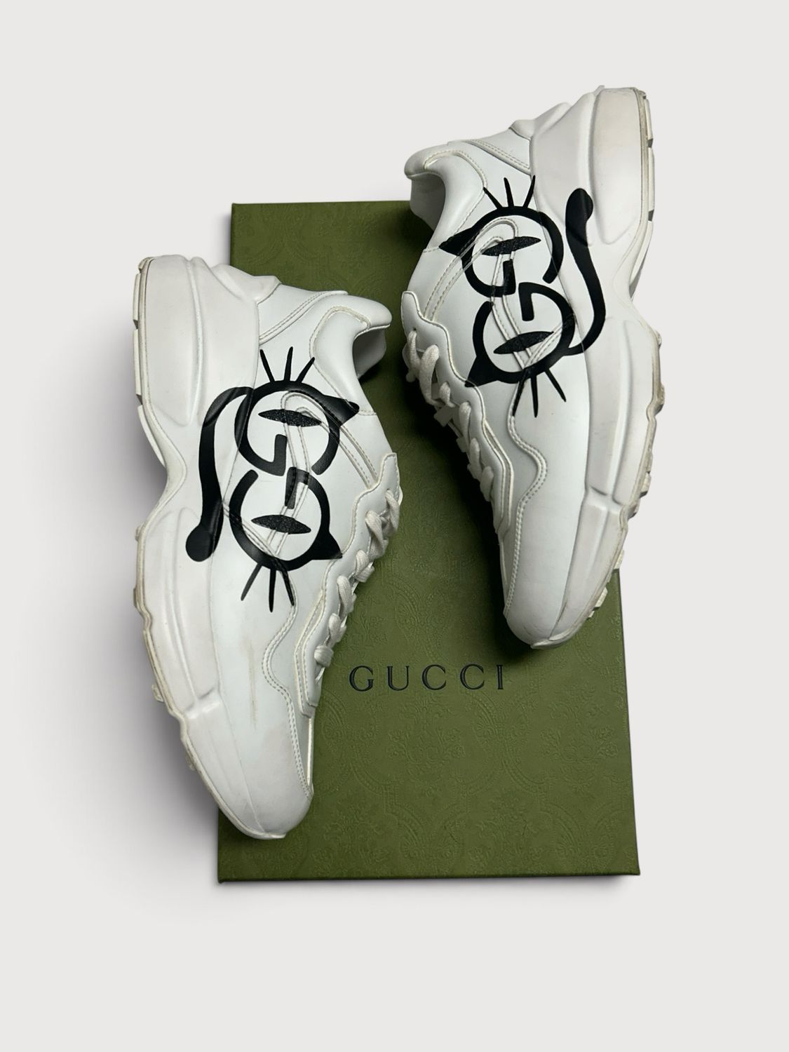 Gucci FW21 Rhyton Cat Eyes Demetra Sneakers
