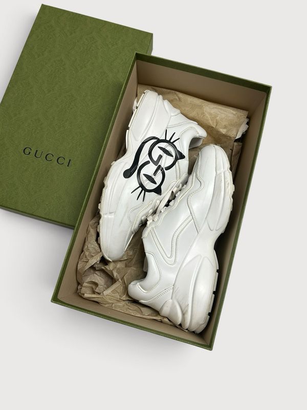 Gucci FW21 Rhyton Cat Eyes Demetra Sneakers