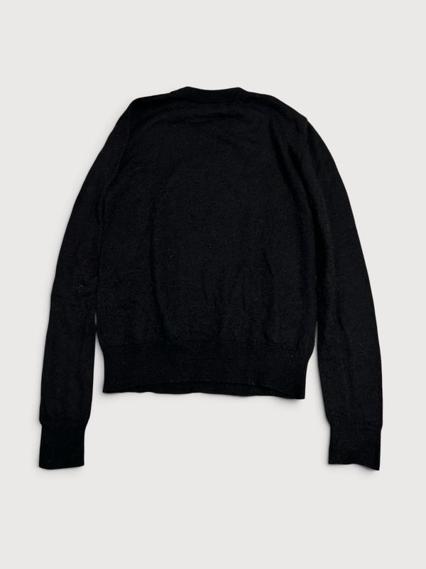 Saint Laurent Paris FW18 Panther Sunset Mohair Sweater