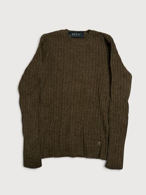 Gucci FW15 Alpaca Wool Ribbed Knit