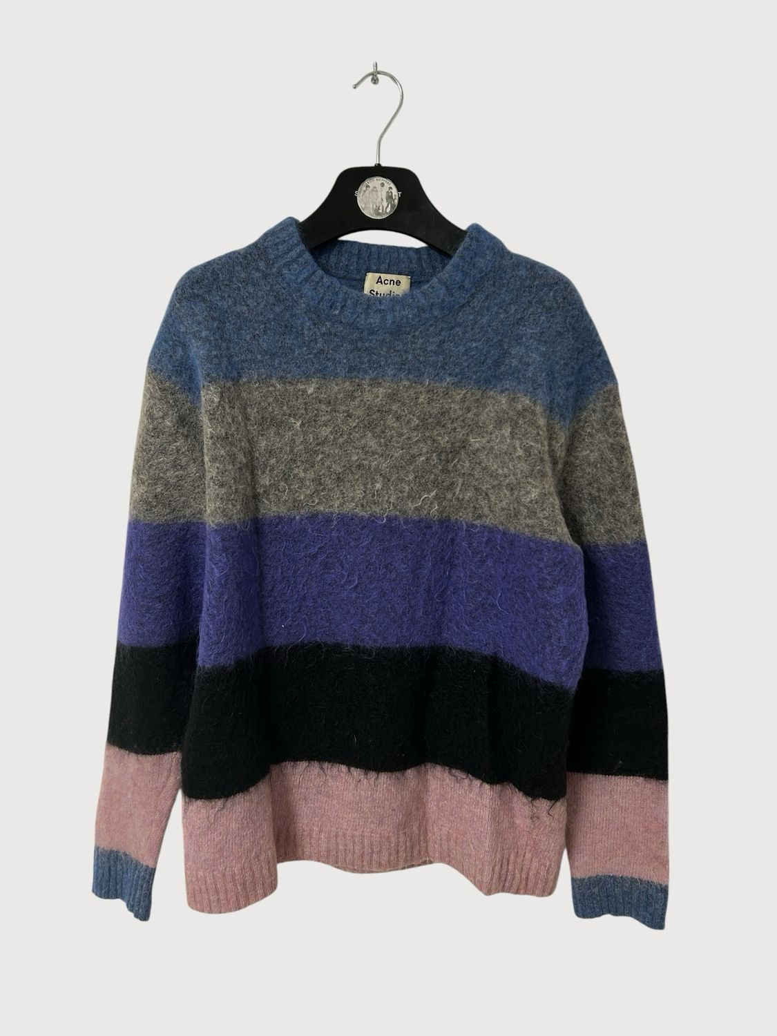 Acne Studios FW17 Albah Mohair Striped Sweater