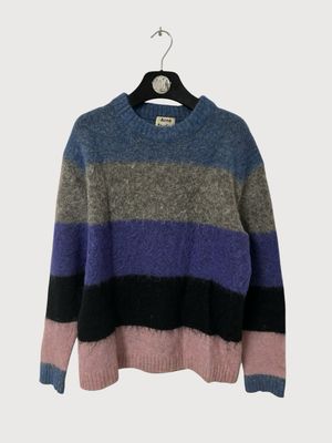 Acne Studios FW17 Albah Mohair Striped Sweater