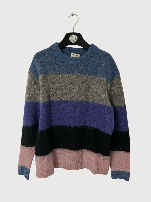 Acne Studios FW17 Albah Mohair Striped Sweater