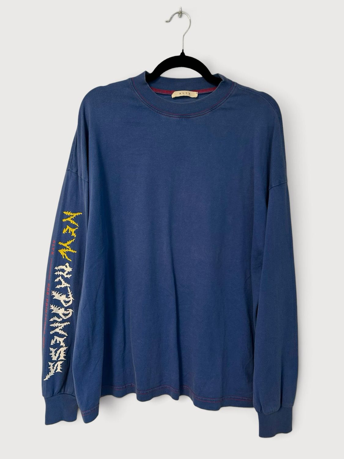 Alyx SS17 "New Happiness" Sleeve Print Longsleeve