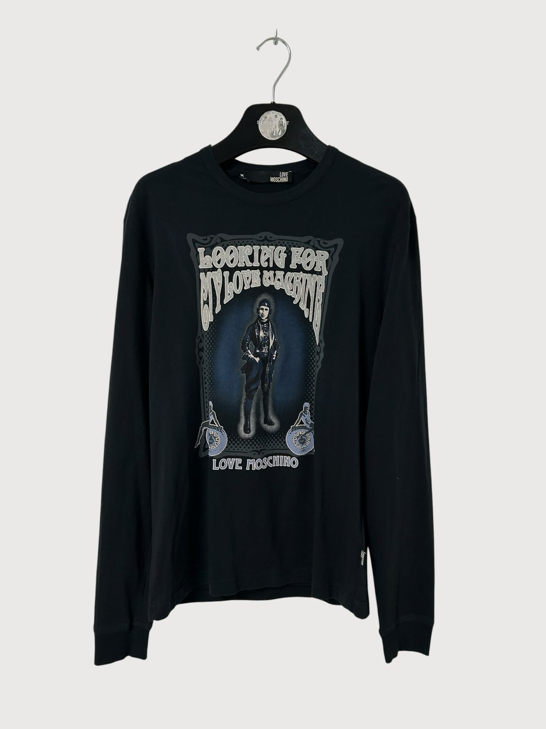 Moschino  "Looking For My Love Machine” Graphic Longsleeve