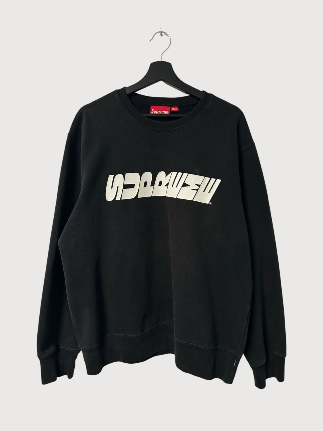 Supreme  FW19 Breed Logo Crewneck Black