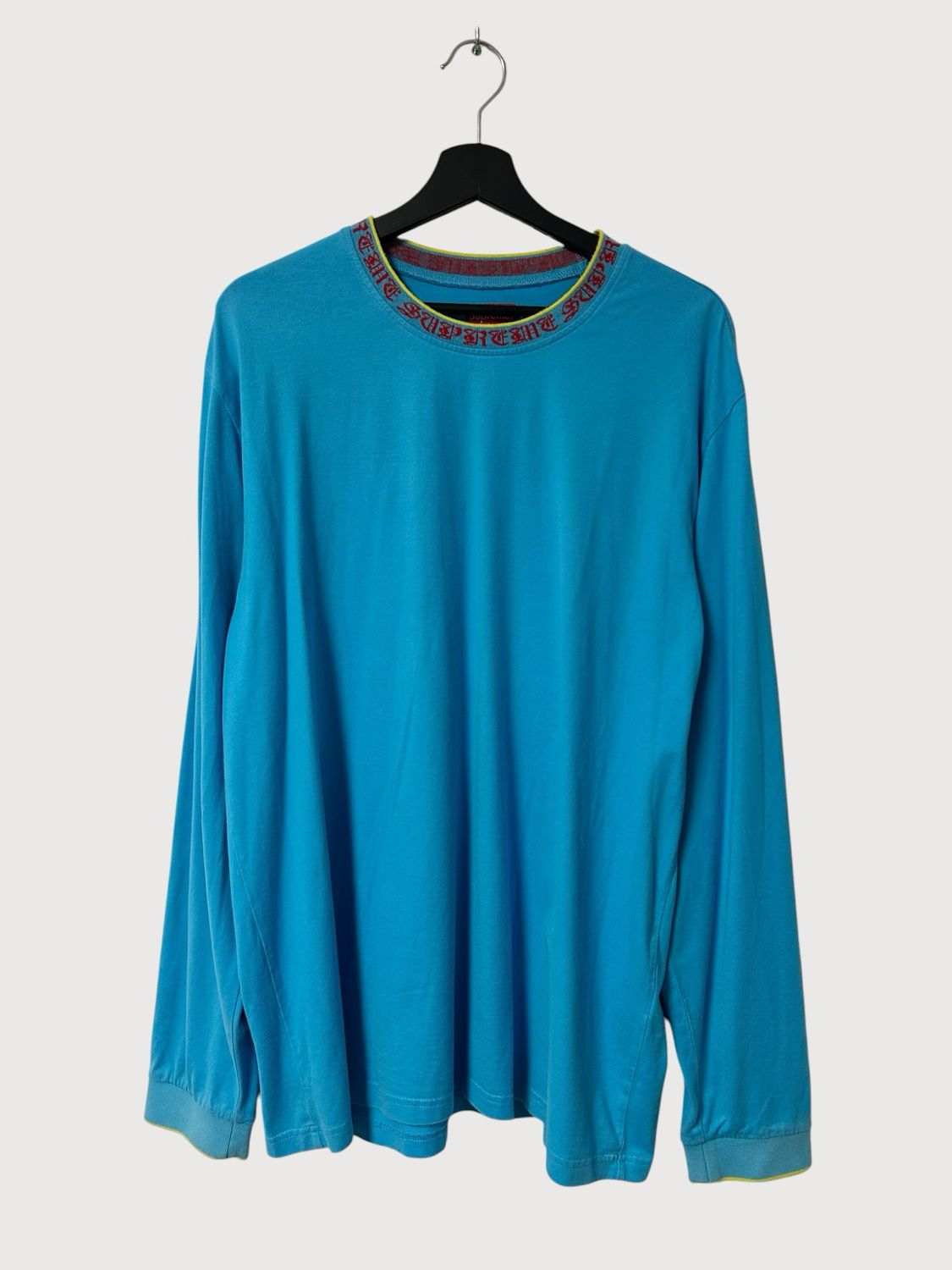 Supreme  SS21 Old English Collar Longsleeve
