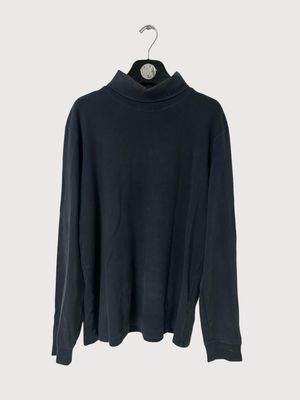 Supreme  SS16 Solid LS Turtleneck Black