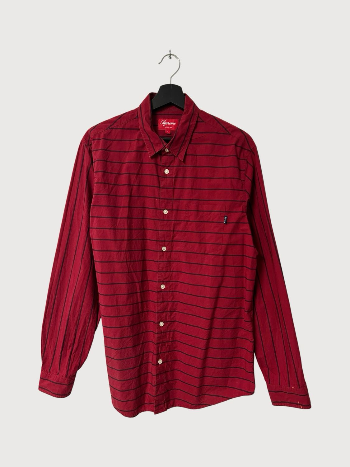 Supreme  FW12 Horizontal Stripe Shirt